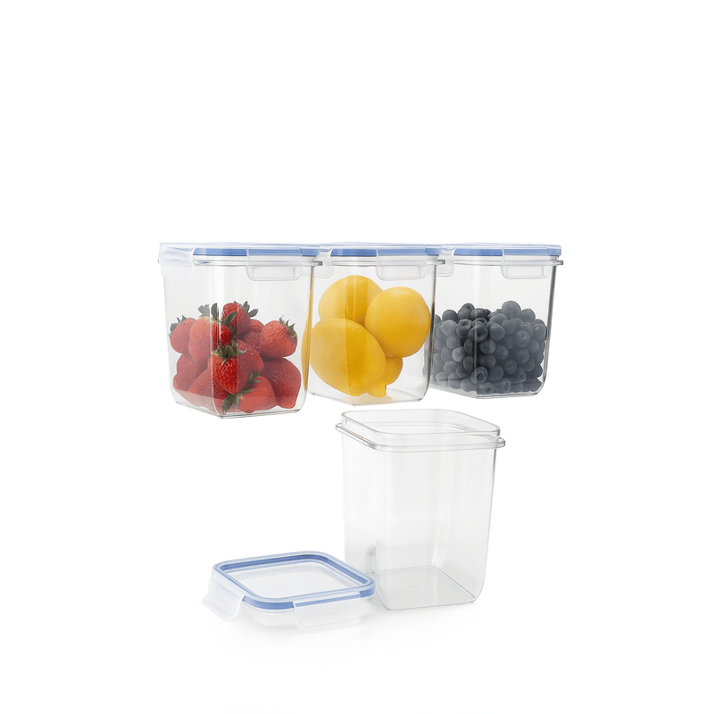 Airtight Seal-It 1000 ml Lock & Lock Food Container – Set of 2 – Leak-Proof, Freezer & Microwave Safe