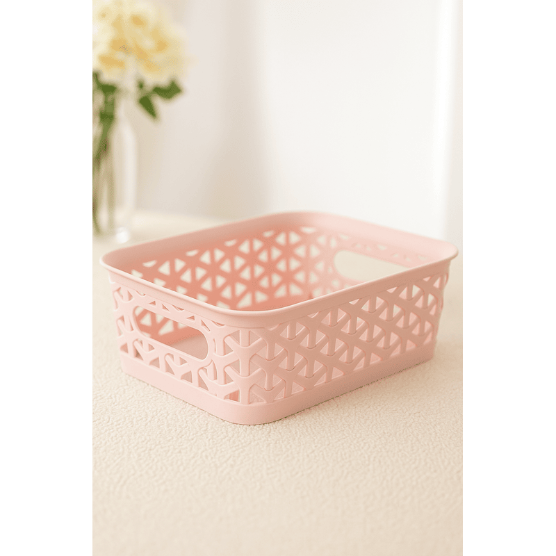 Croma Small Storage Basket Organizer – Large Capacity Multi-Purpose Storage Bin for Clothes, Toys, Bathroom & Kitchen Essentials