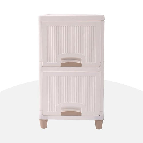 2-Layer Multipurpose Plastic Storage Drawer Organizer for Home, Office & Kids Room [NO COD]