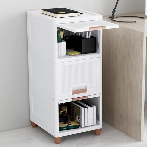 3-Layer Plastic Storage Drawer Organizer – Multi-Purpose Cabinet for Home, Office & Kids Room [NO COD]