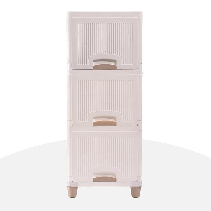 3-Layer Plastic Storage Drawer Organizer – Multi-Purpose Cabinet for Home, Office & Kids Room [NO COD]