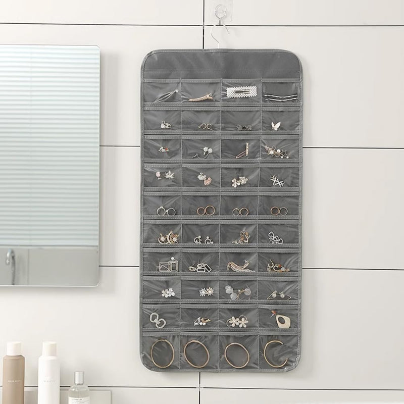 40 Pocket Hanging Organizer – Space-Saving Over-the-Door Closet Storage for Clothes, Shoes, Accessories & More (Pack of 1)