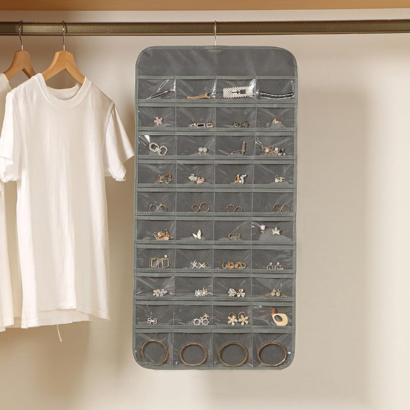 40 Pocket Hanging Organizer – Space-Saving Over-the-Door Closet Storage for Clothes, Shoes, Accessories & More (Pack of 1)