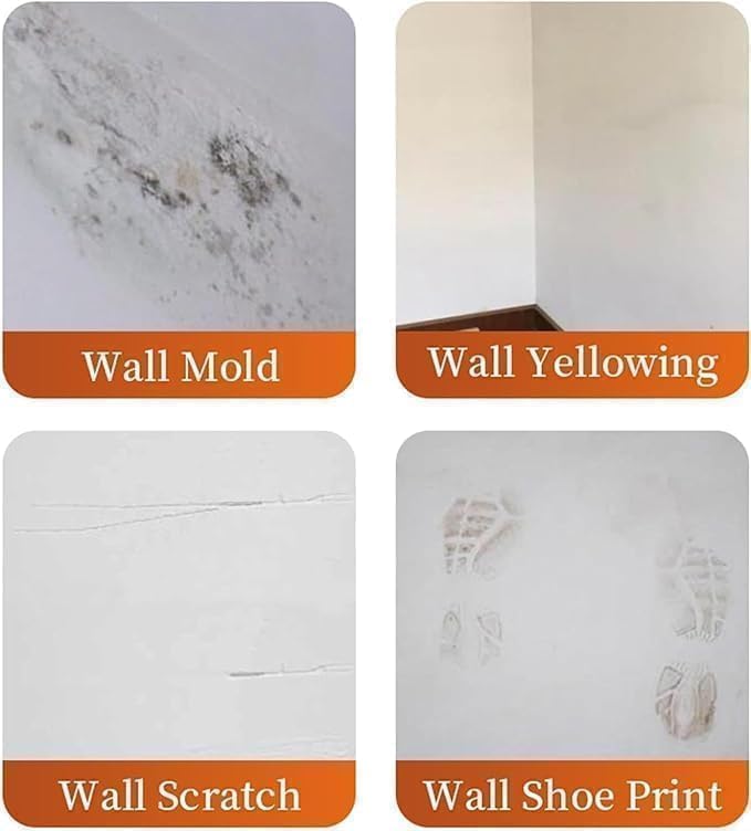 Wall Repair Roller Paint Household Supply Cleaning Tool Water Based Latex Renovation with Roller Multifunctional Paint Roller