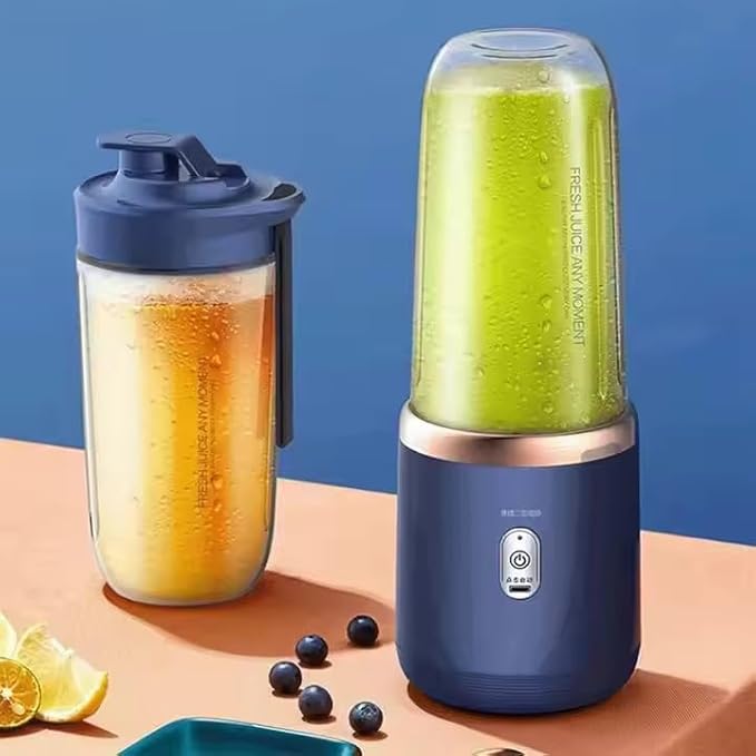 Portable Blender for Smoothies & Juices | 400ML Compact Jar for Soft Fruits | 40W Motor