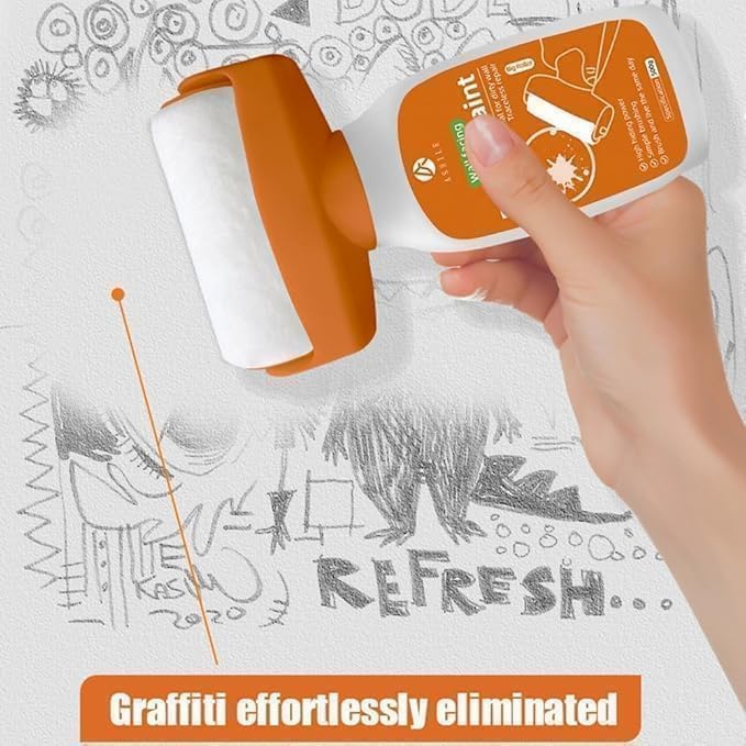 Wall Repair Roller Paint Household Supply Cleaning Tool Water Based Latex Renovation with Roller Multifunctional Paint Roller