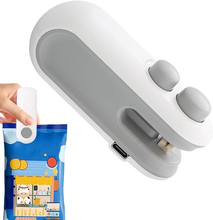 Portable Mini Sealing Machine Handheld Packet Sealer for Food