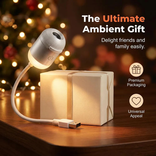 2 in 1 mini Galaxy Projector Light with (6 Slide) USB Portable Starry Sky Night Light Projector for Bedroom, Mini LED Nightlight Wall Lamp for Kids & Adults, Ceiling Decor