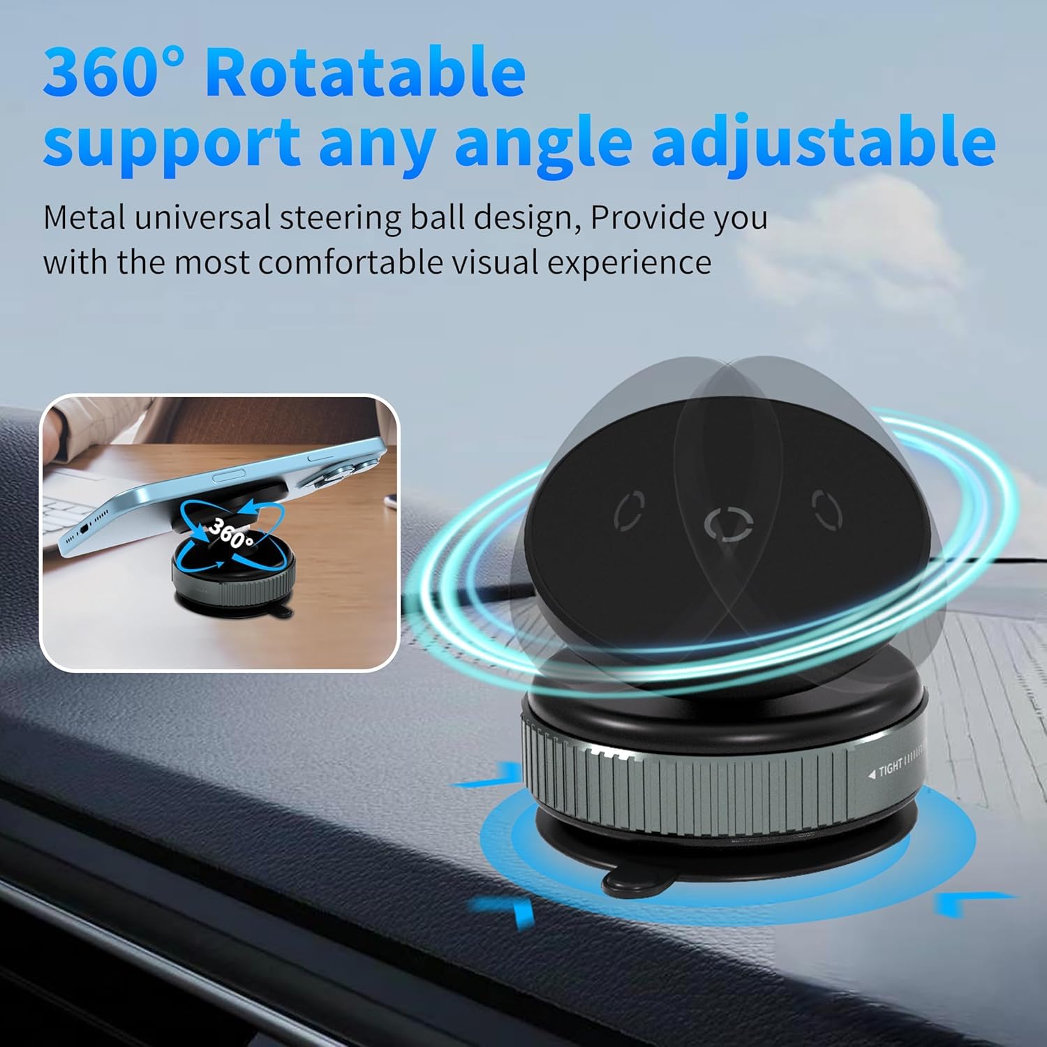 MagLock™ 360° Phone Holder