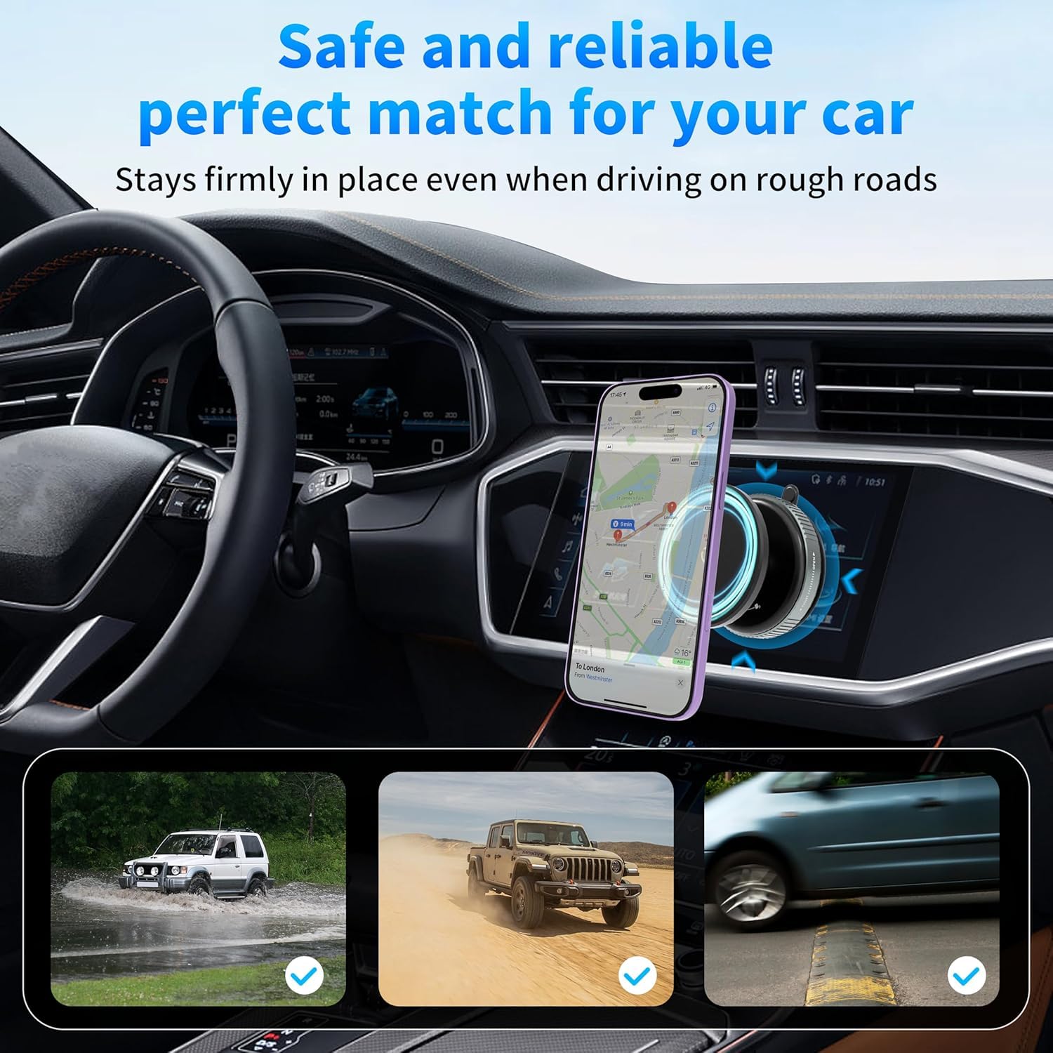MagLock™ 360° Phone Holder