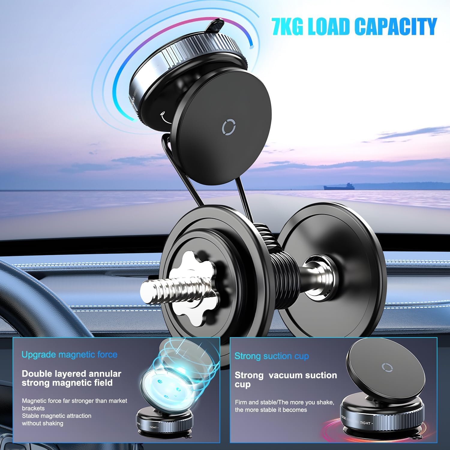 MagLock™ 360° Phone Holder