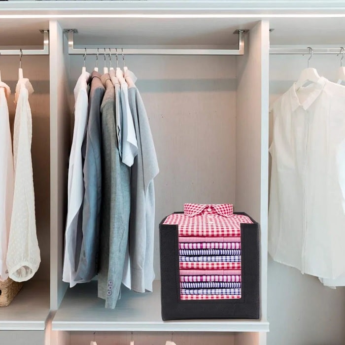 Non-Woven Shirt Stacker Wardrobe Organizer (Random Colors)