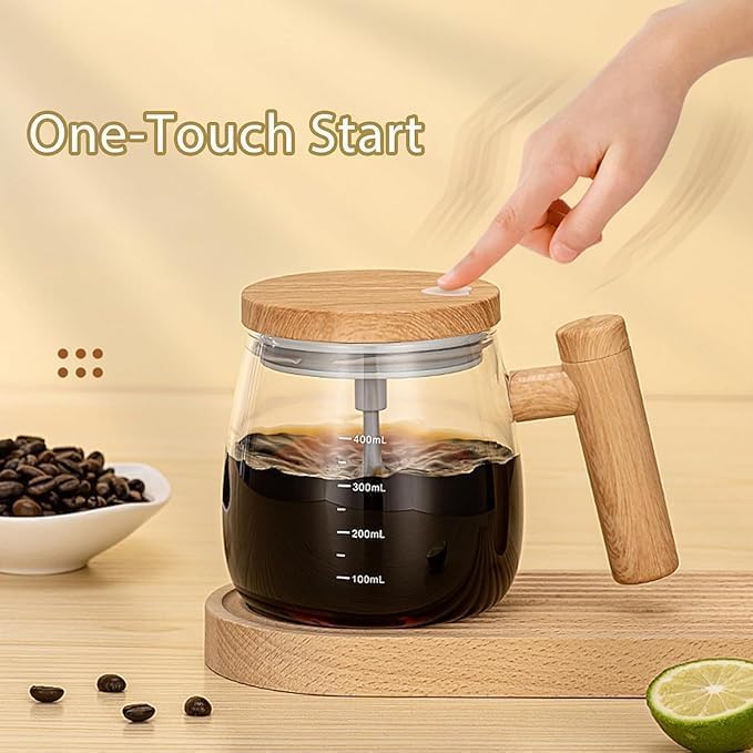 Transparent Hemico 400 ML Electric Mixing Cup