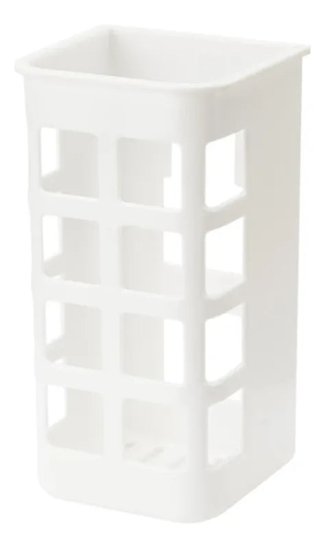 Wall-Mounted Bathroom Organizer Shelf (Grid Design) – Multi-Functional Storage Rack for Toiletries, Shampoo, and Accessories (Pack of 1)
