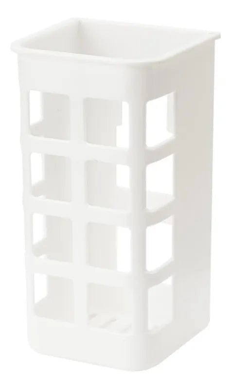Wall-Mounted Bathroom Organizer Shelf (Grid Design) – Multi-Functional Storage Rack for Toiletries, Shampoo, and Accessories (Pack of 1)