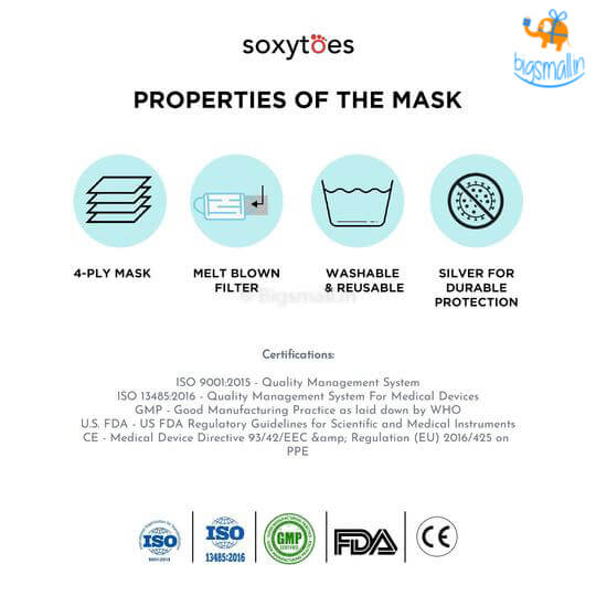 Good Vibes Cotton Mask With Filter