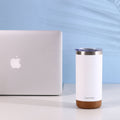 Stainless Steel Coffee Flask with Cork Base