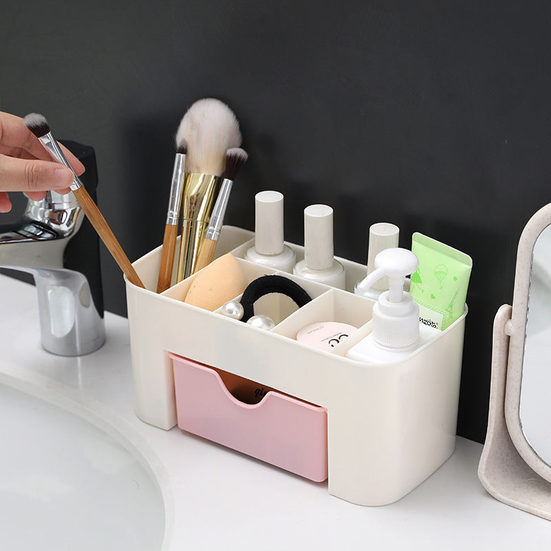 Plastic Desktop Multipurpose Organizer – Office & Home Desk Storage for Stationery, Accessories & Small Items (Pack of 1)
