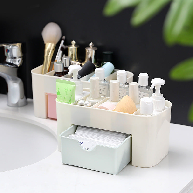 Plastic Desktop Multipurpose Organizer – Office & Home Desk Storage for Stationery, Accessories & Small Items (Pack of 1)