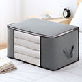 Horizontal Quilt Bag – Large Capacity Storage Organizer for Blankets, Clothes & Bedding (Pack of 1)