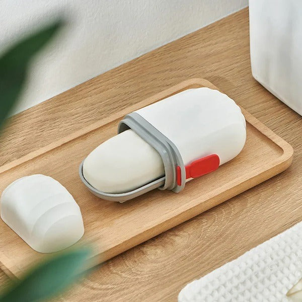 Travel Soap Container Box | Portable Waterproof & Leakproof Soap Holder Case for Bathroom, Gym & Travel