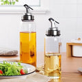 500ml Plastic Oil Dispenser Bottle with Leakproof Cork – Oil, Vinegar & Sauce Pourer for Kitchen Use(Pack of 1)