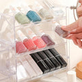 Display Shelf Stackable Holder – Desktop Organizer for Cosmetics, Office & Desk Accessories(Pack of 1)
