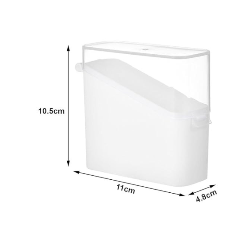Sliced Cheese Container – Clear Food Grade Fridge Saver -Refrigerator Container (Pack of 1)