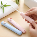 3 Pcs Hello Kitty Toothbrush Cover | Cute Cartoon Toothbrush Cover | Travel Hygiene Toothbrush Protector (Random Colors)