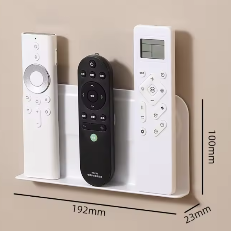 Magnetic Remote Control Holder Wall Mount – Strong Adhesive TV Remote Organizer for Home & Office (Pack of 1)