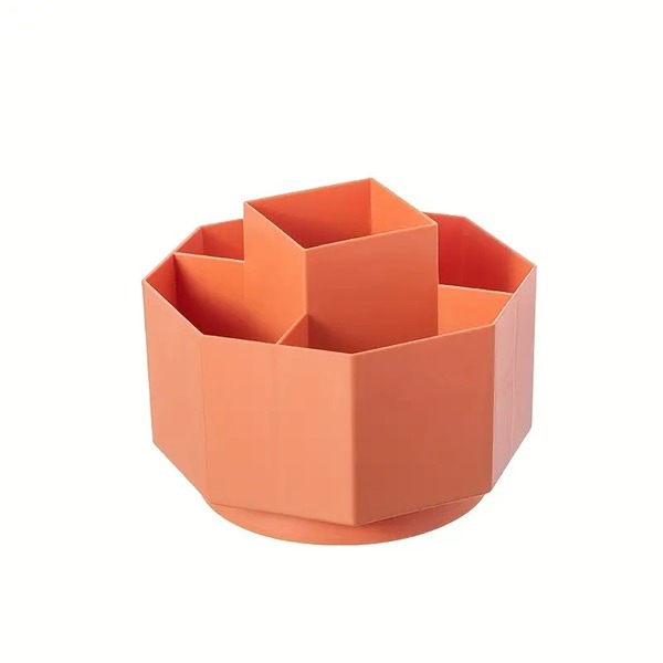 Rotating Desktop Stationery Storage Box