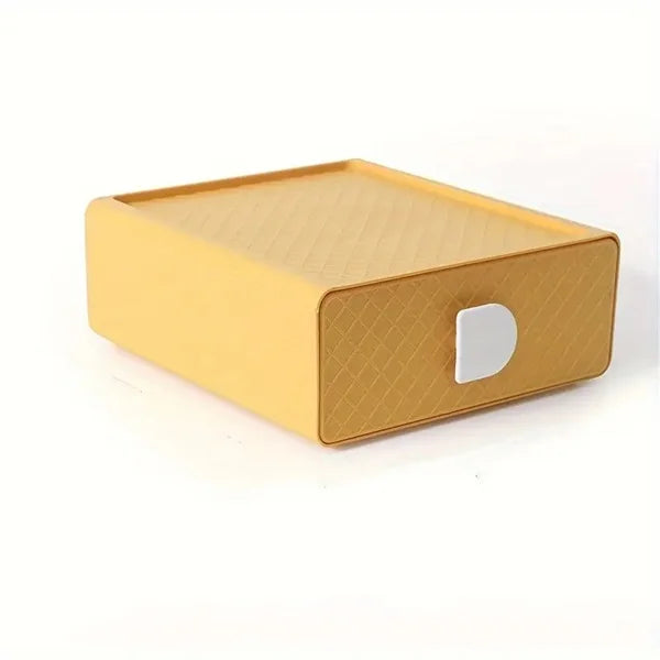 Large Capacity Desk Organizer Box (Random Design) - 1 Pc