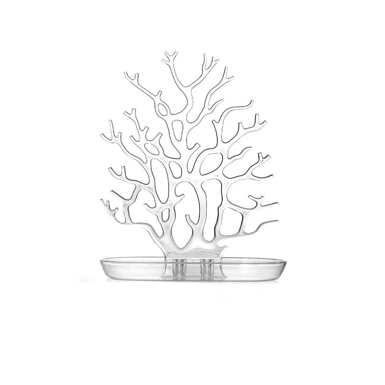 Elegant Coral Jewelry Rack – Stylish Organizer for Necklaces & Earrings