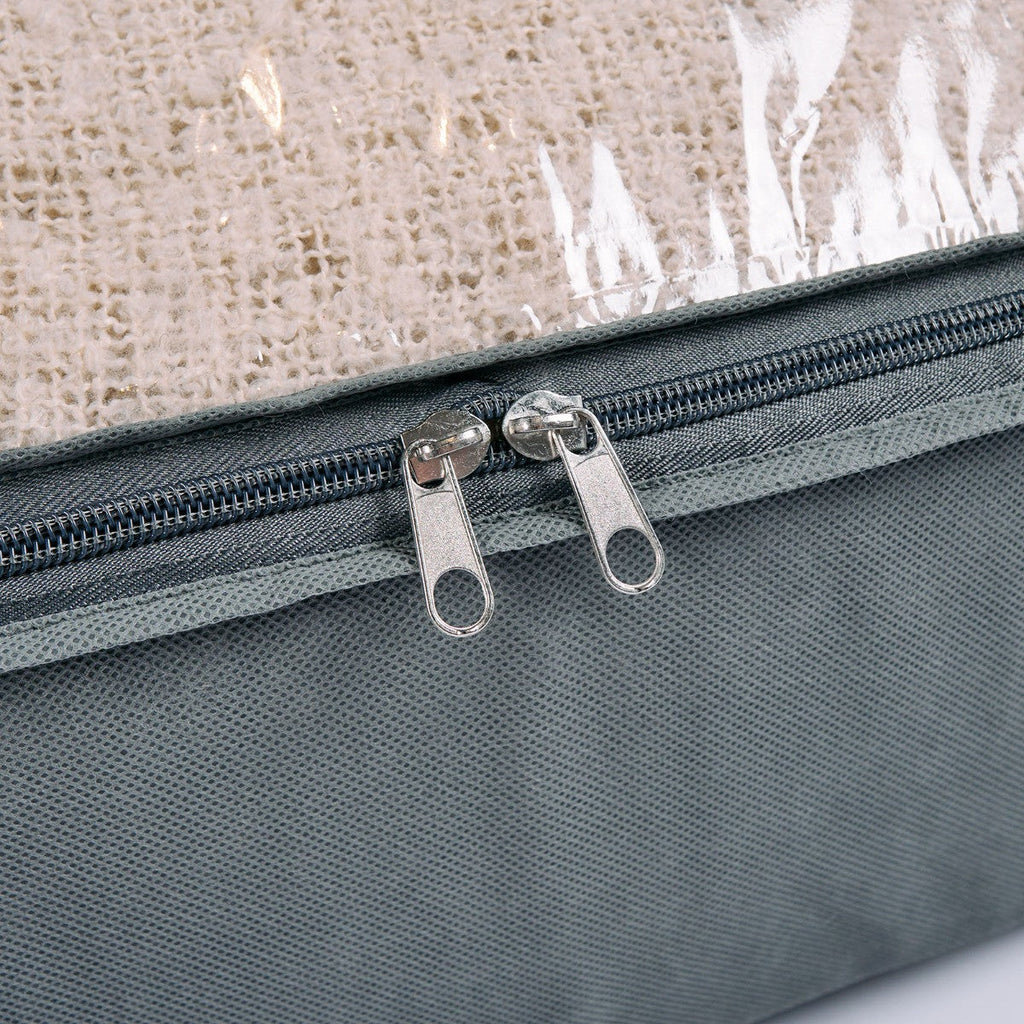 Under Bed Storage Bags – Large 49.8L Organizer for Shoes, Toys & Clothes | Foldable Space Saver Box with Handles(Pack of 1)