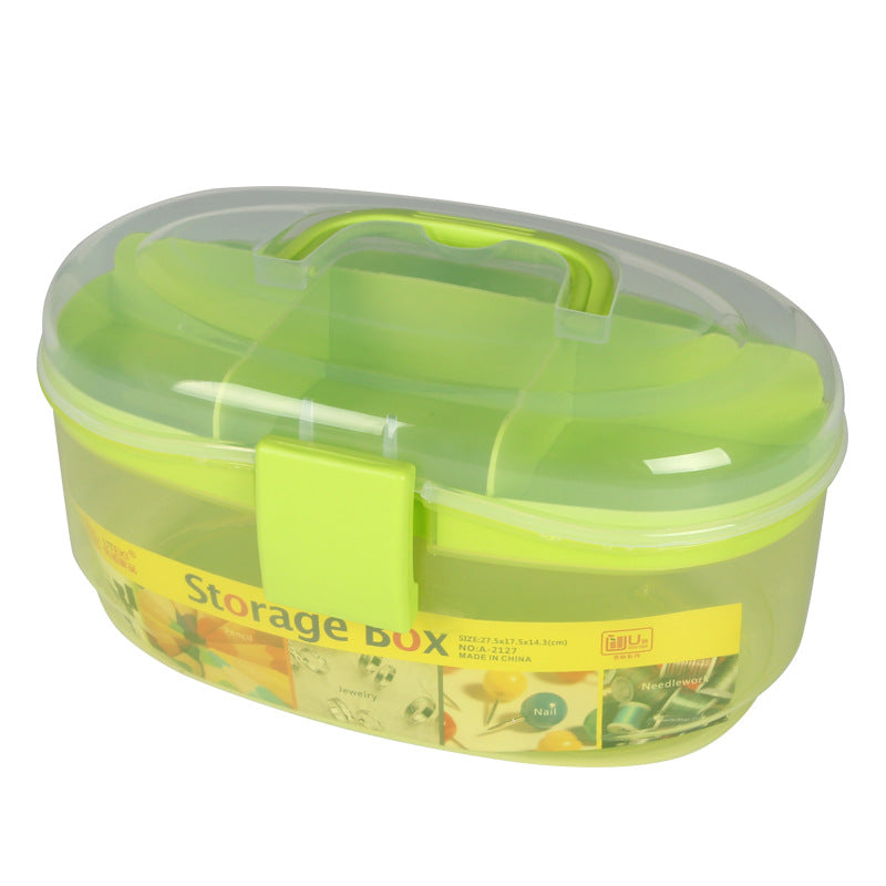 Large Capacity Multipurpose Storage Box – Home & Office Organizer for Accessories (Random color-Pack of 1)