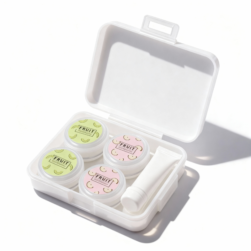 Travel Transparent Contact Lens Case Box- Portable Lens Box for Men and Women ( Pack of 1 )
