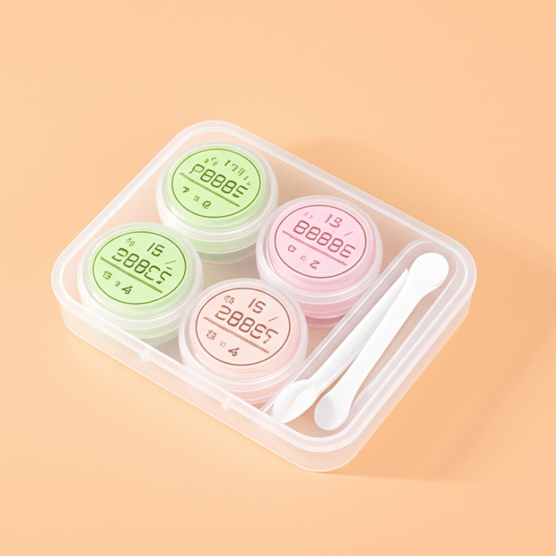 Travel Transparent Contact Lens Case Box- Portable Lens Box for Men and Women ( Pack of 1 )